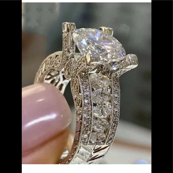 925 bridal engagement ring